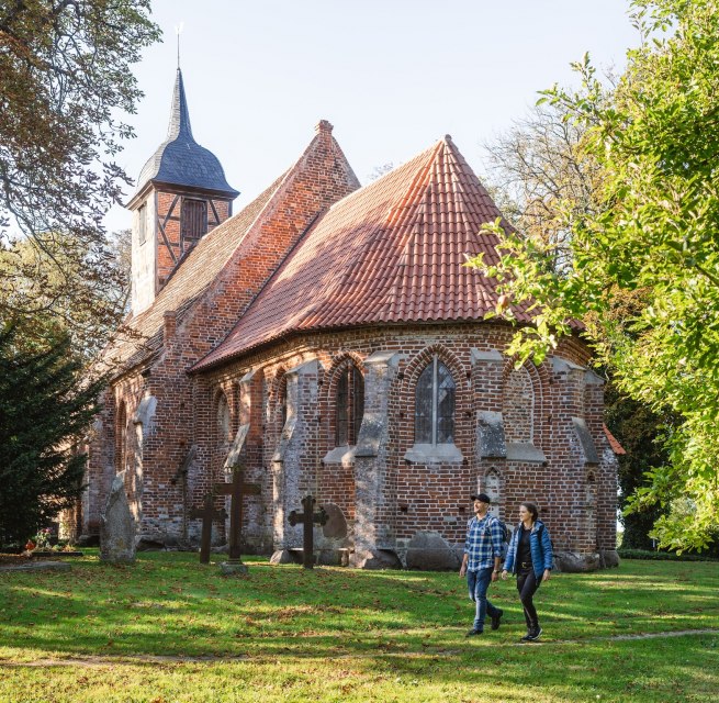 Fachwerkkirche in Landow, &copy; TMV/Gross