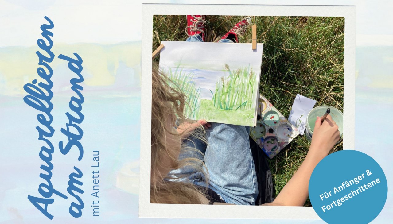 Aquarell_Veranstaltungskalender 30 x 20 cm, &copy; Anett Lau