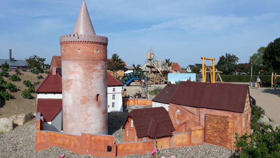 Modell der Burg Stargard // &copy; minimare