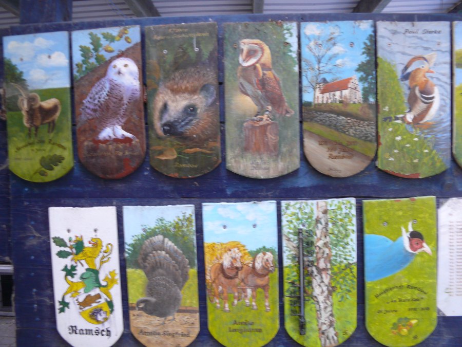 &Ouml;lgem&auml;lde auf Biberschwanz, &copy; Peter Ramsch