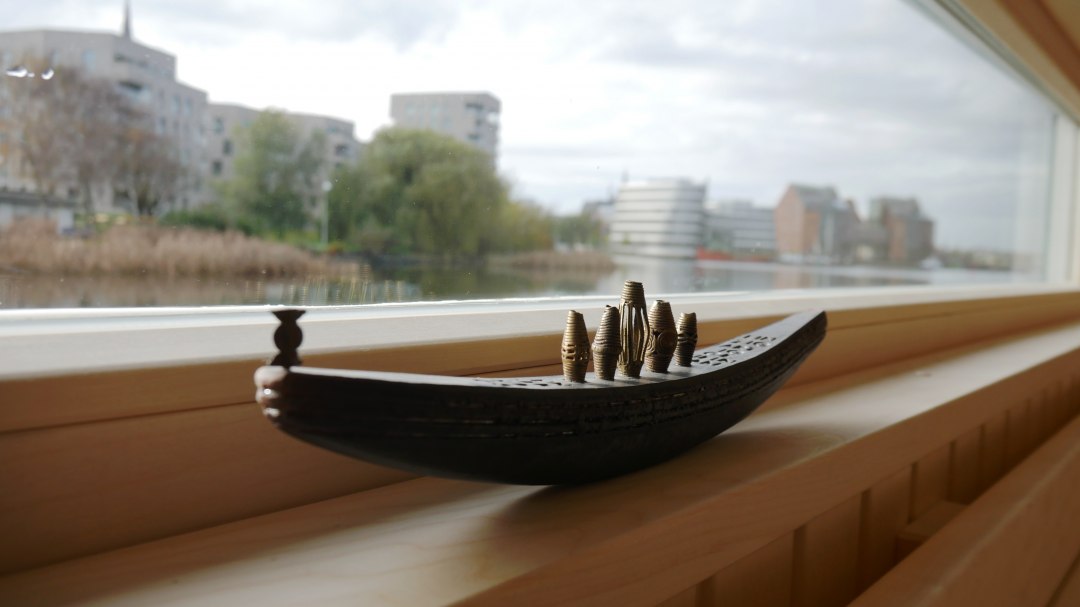 Blick aus Panoramafenster im Saunaraum, &copy; Ronald Kley