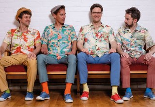 Bodo Wartke & die Sch&ouml;nenGutenA-Band // &copy; Sven A. Hagolani_f&uuml;r AP