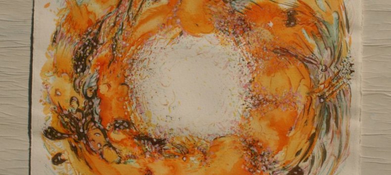 4-seitig gemalt, Aquarell // &copy; D. Berndt