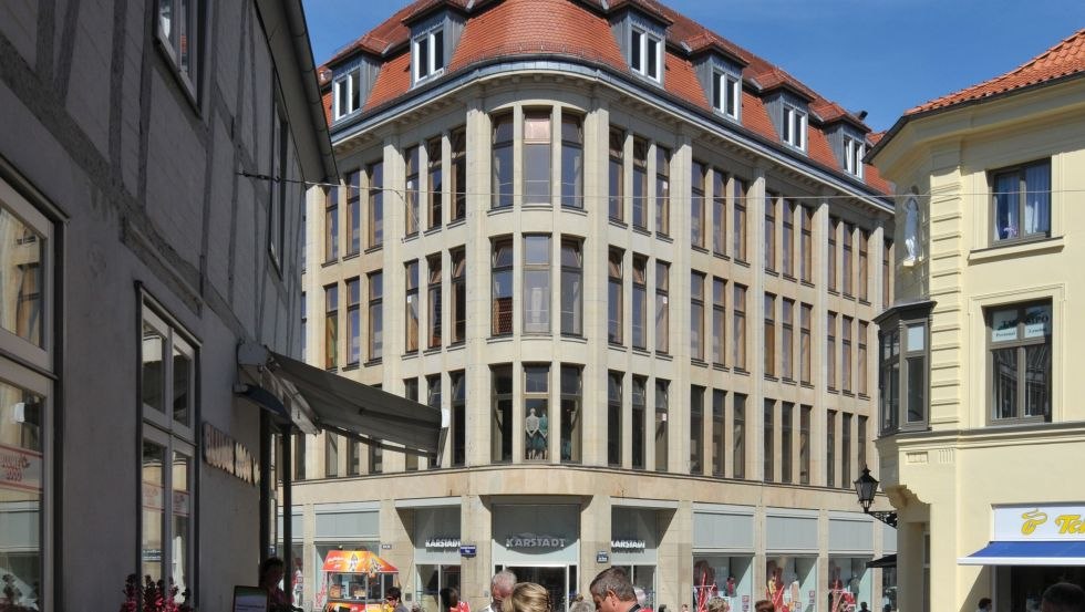 Das Karstadt Stammhaus in Wismar // &copy; Hansestadt Wismar, H.Volster