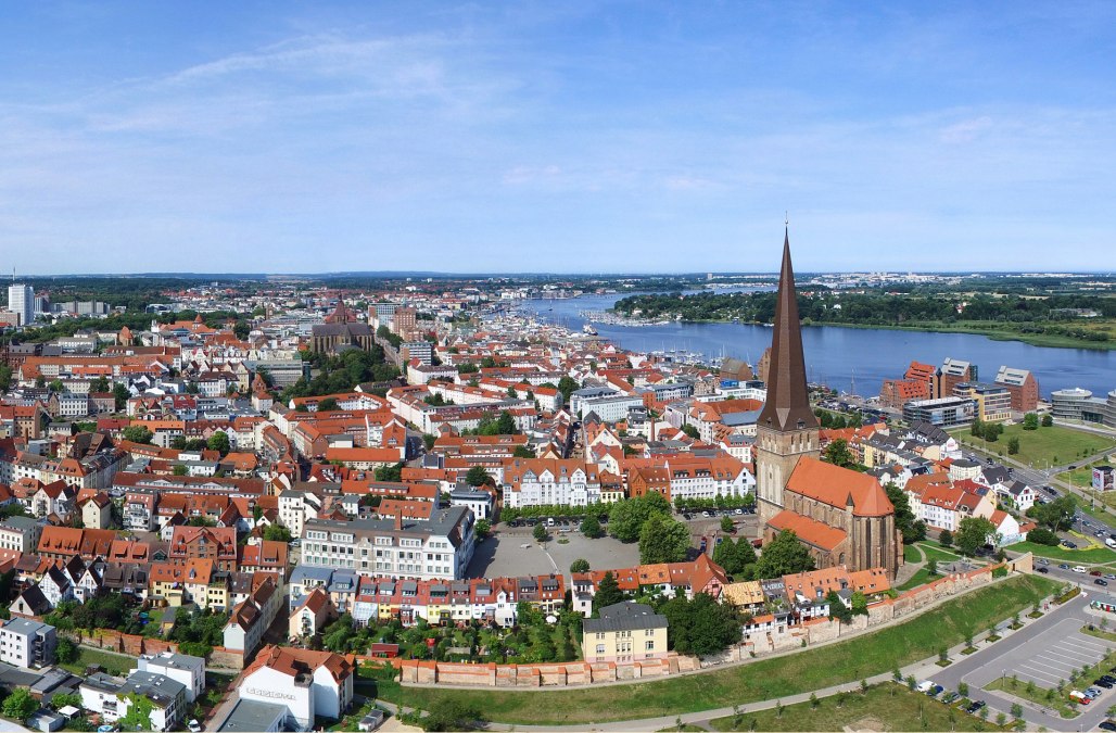 Blick auf die Östliche Altstadt, © Rostock Marketing /S. Krauleidis