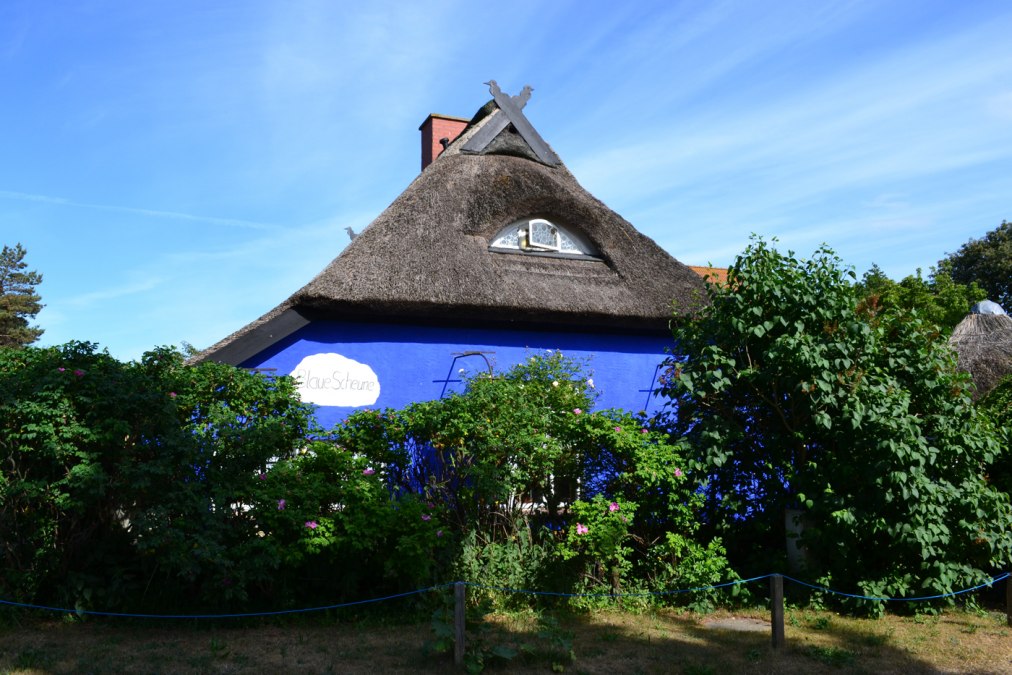 Blaue Scheune in Vitte, © Hiddenseer Hafen- und Kurbetrieb