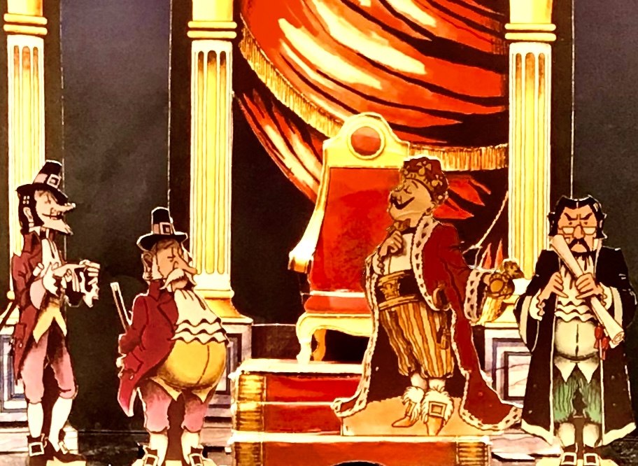 Des Kaisers neue Kleider // © Papiertheater Heringsdorf Des Kaisers neue Kleider // © Papiertheater Heringsdorf