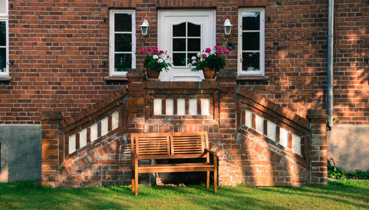 Eingang zum Hofcafé., © E. v. Randow Eingang zum Hofcafé., © E. v. Randow