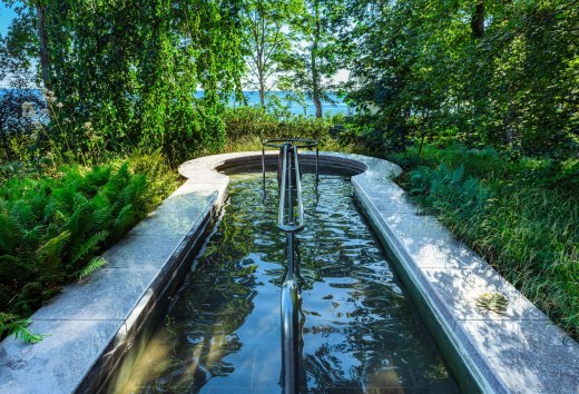 Rügener Kneippbecken mit Meerblick