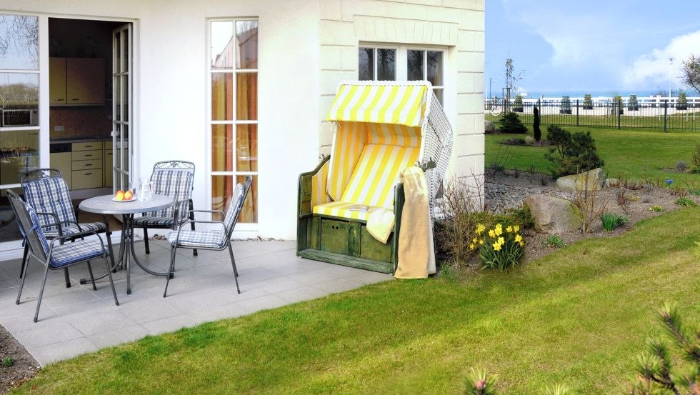 Terrasse eines Appartements, © Appartementhaus ATLANTIK Terrasse eines Appartements, © Appartementhaus ATLANTIK
