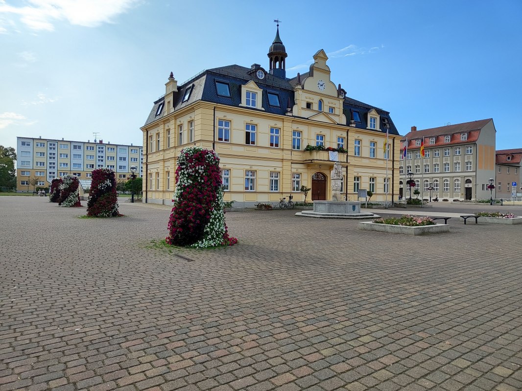 Ansicht Marktplatz // &copy; Hansestadt Demmin