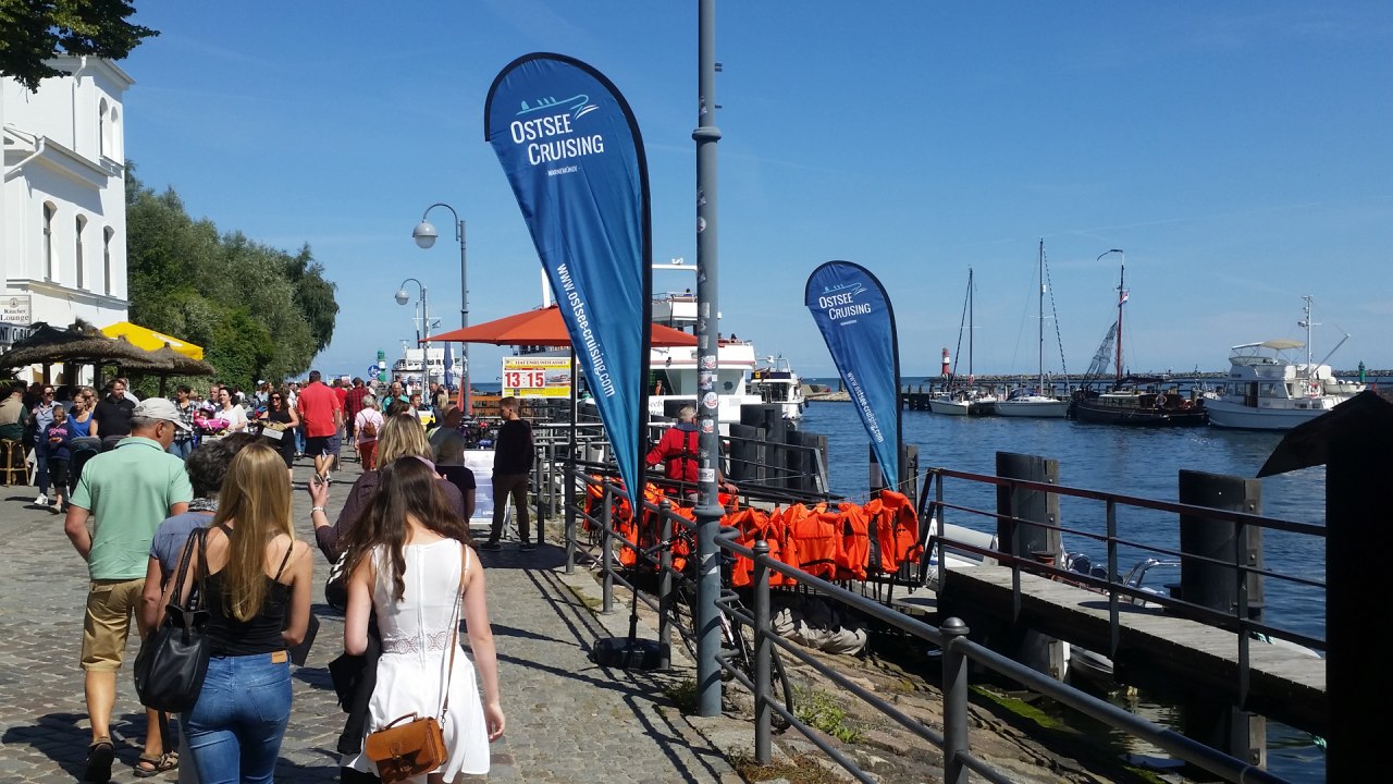 Ostsee-Cruising Station am Alten Strom // © Ostsee-Cruising Ostsee-Cruising Station am Alten Strom // © Ostsee-Cruising