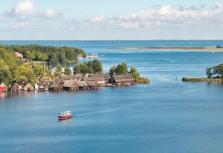 Blick auf die Müritz vom Kirchturm in Röbel/Müritz // © Christin Drühl Blick auf die Müritz vom Kirchturm in Röbel/Müritz // © Christin Drühl