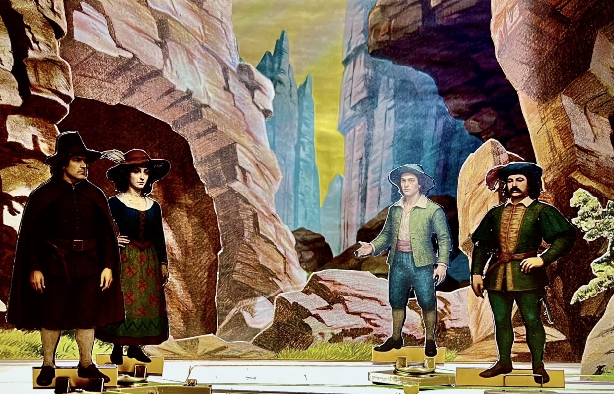 Die Banditen // © Papiertheater Heringsdorf Die Banditen // © Papiertheater Heringsdorf