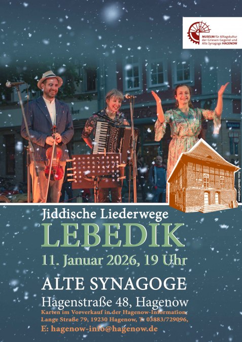 Plakat Lebedik, © Plakaterstellung: Museum Hagenow; Foto: Shendl Copitman