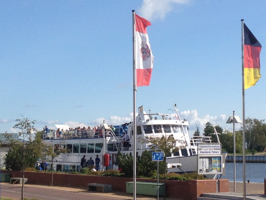 Fahrgastschiff Jan van Cuyk im Seebad Ueckerm&uuml;nde, &copy; Kay Peters