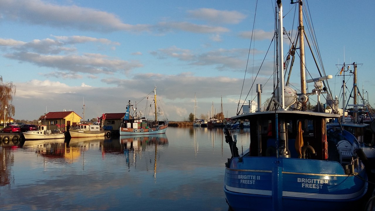 Fischerdorf Freest - Hafen // © Michael Heck Fischerdorf Freest - Hafen // © Michael Heck