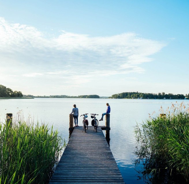Natur genießen in Krakow am See mit Blick aufs Wasser // © MV-T/Gänsicke Natur genießen in Krakow am See mit Blick aufs Wasser // © MV-T/Gänsicke