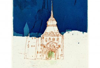 2023, Farbradierung, 25x20 cm, &copy; Falko Behrendt