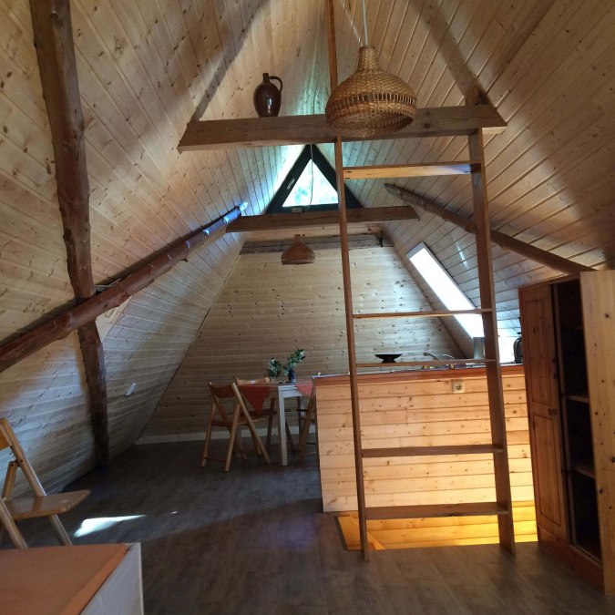 Blick zur Küchen-Sitzecke, © Fischer Blick zur Küchen-Sitzecke, © Fischer