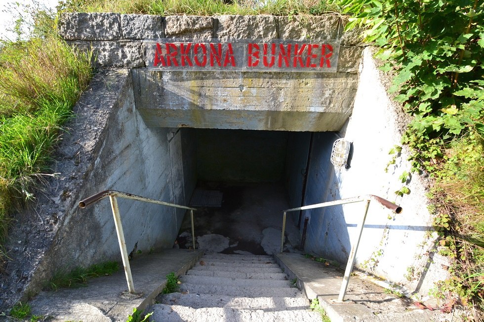 Arkona Bunker ingang // &copy; Tourismuszentrale R&uuml;gen