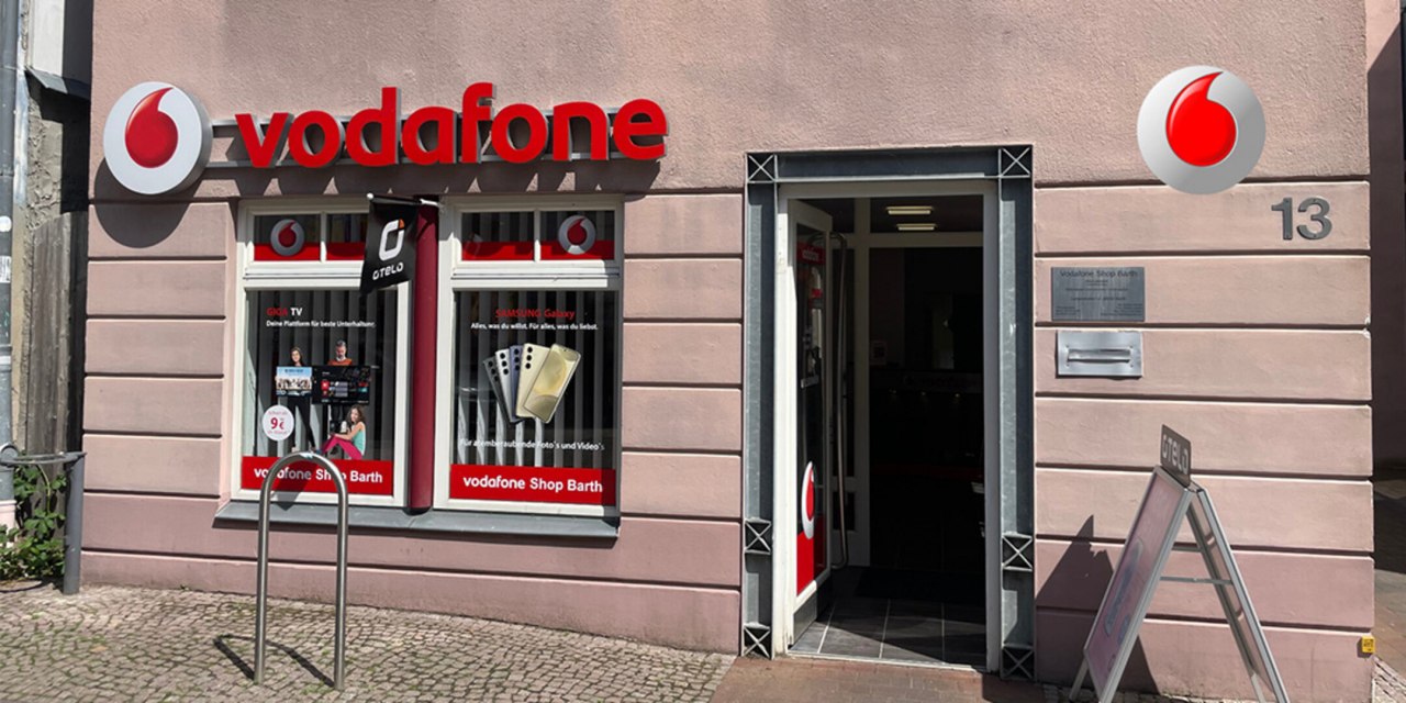 &copy; Vodafone Shop Barth