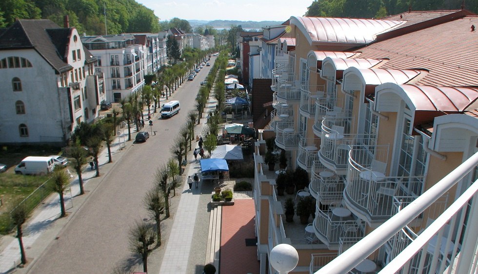 Die Wilhelmstraße in Sellin. // © Tourismuszentrale Rügen Die Wilhelmstraße in Sellin. // © Tourismuszentrale Rügen
