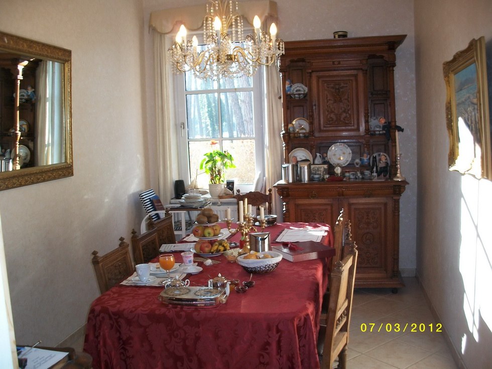 Der Fr&uuml;hst&uuml;cksraum der Villa Erika // &copy; Sonja Bade