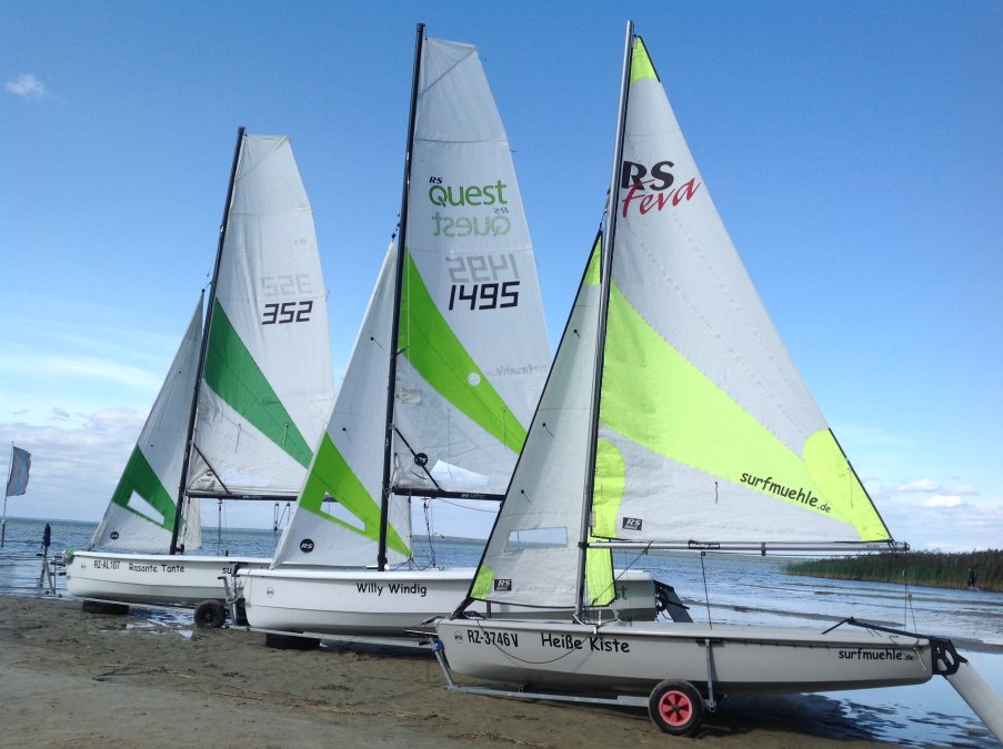 Alles bereit für den Segelkurs, © Katamaran- und Surfmühle