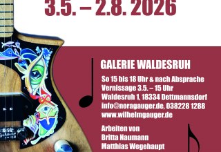 Ausstellung in der Galerie Waldesruh // &copy; Nora Gauger