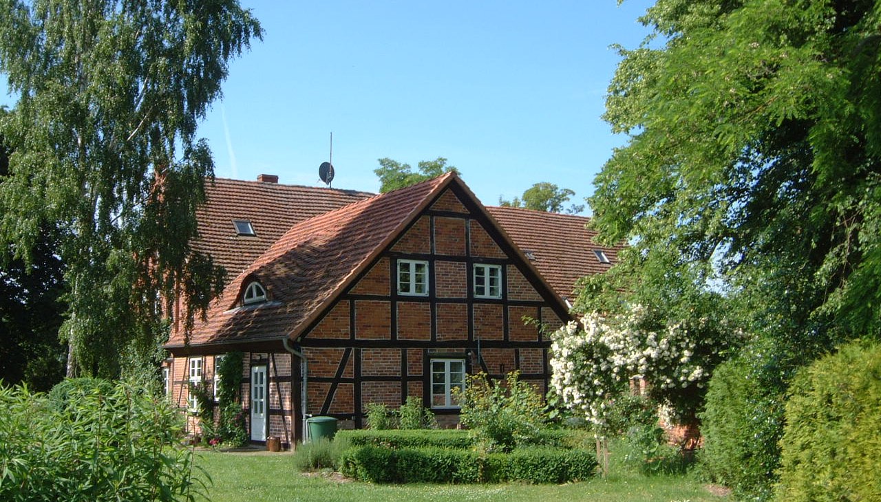Blick zum Haus Blick zum Haus