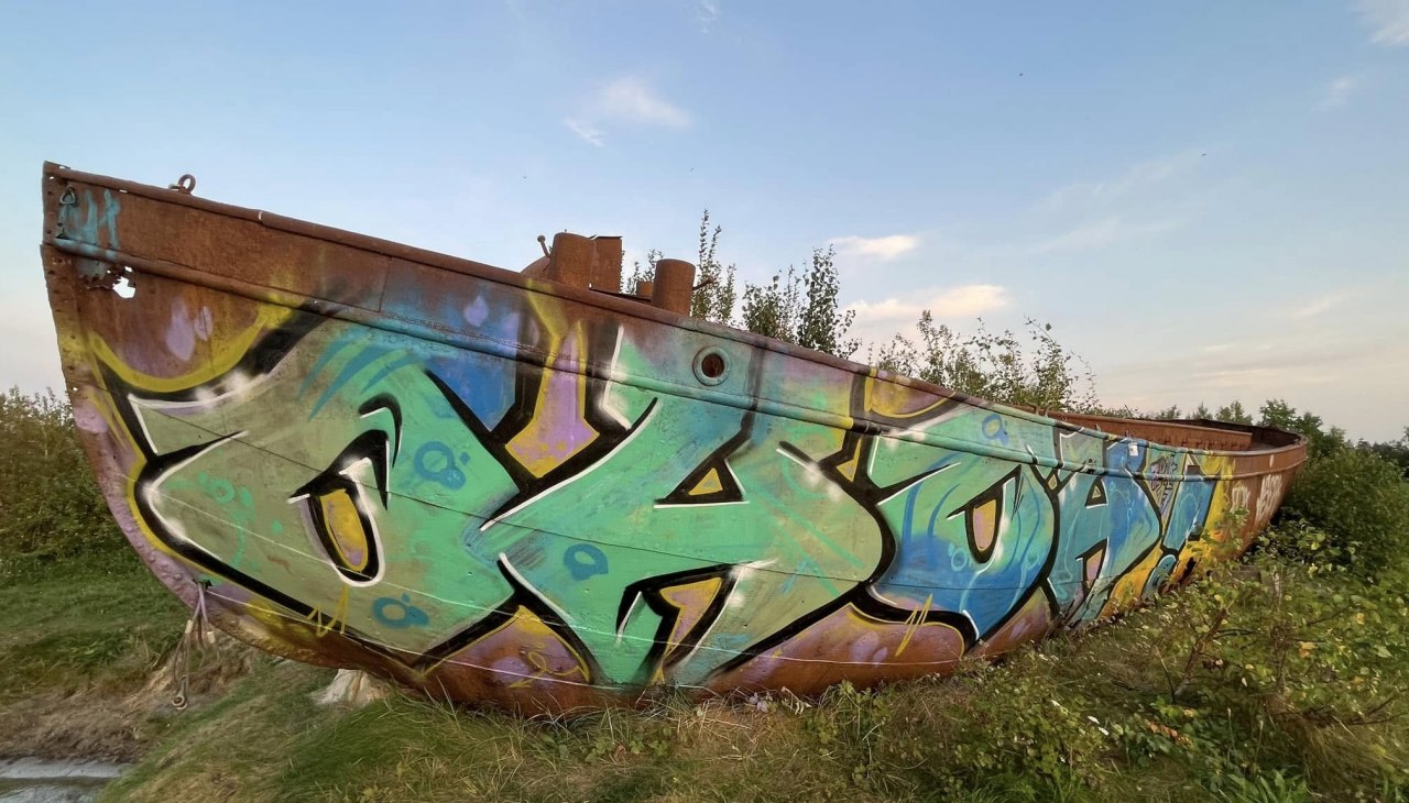 Schiffswrack Johanna, © TZ Südliche Boddenküste Schiffswrack Johanna, © TZ Südliche Boddenküste