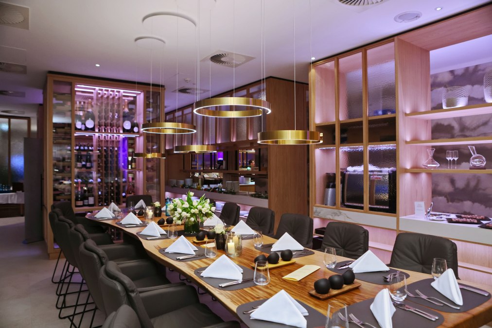 Restauran Ostseelounge, © Strandhotel Dünenmeer Restauran Ostseelounge, © Strandhotel Dünenmeer