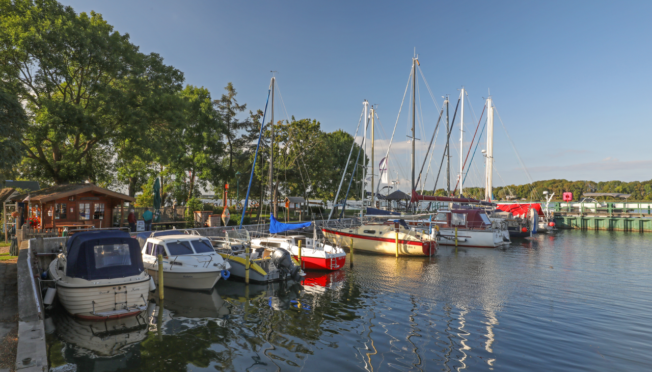 Hafen Kamp und Wasserwanderrastplatz_3, © TMV/Gohlke Hafen Kamp und Wasserwanderrastplatz_3, © TMV/Gohlke