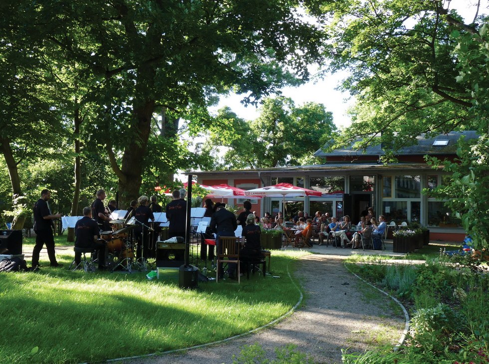 Musik am Tierparkcafè, © Heidi Schönherr Musik am Tierparkcafè, © Heidi Schönherr