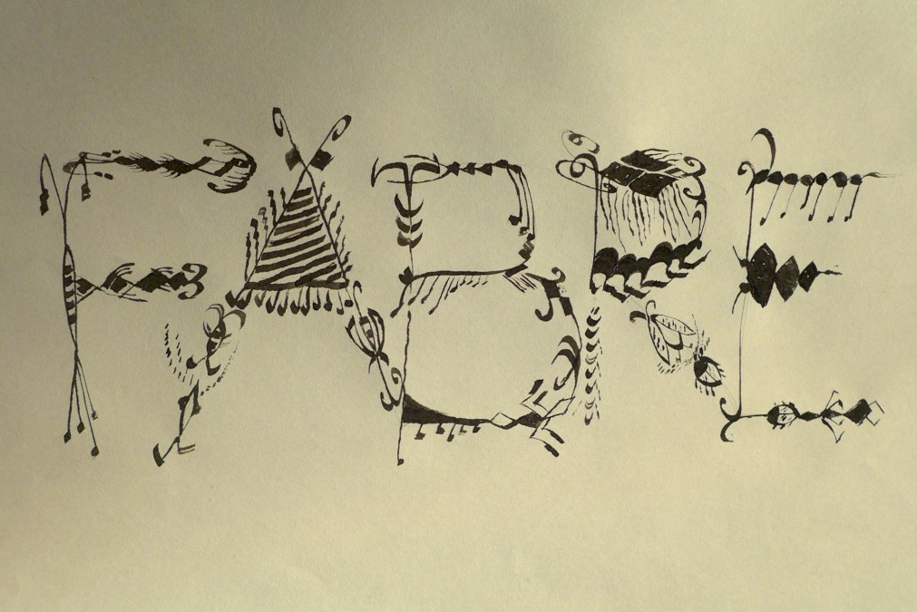 Buchstaben aus erfundenen Insekten, © Kristine von Soden Buchstaben aus erfundenen Insekten, © Kristine von Soden