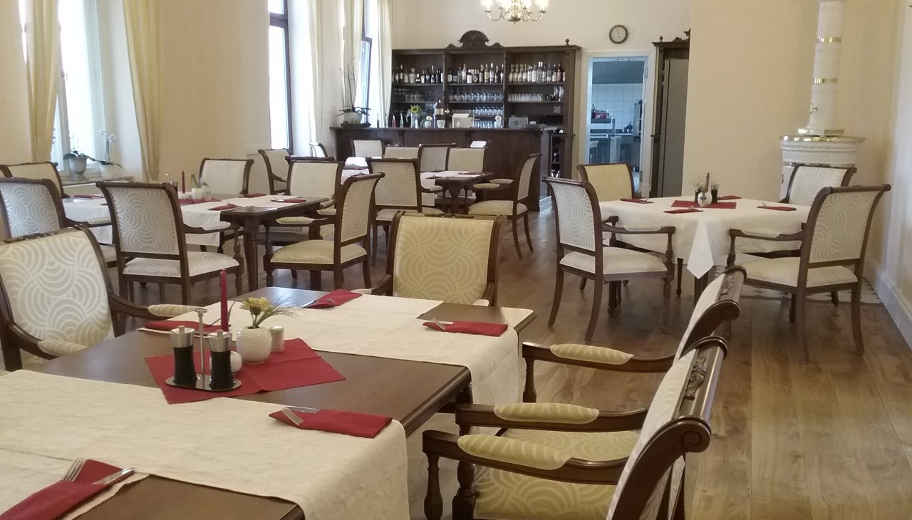 Restaurant im Gutshaus Alt Sührkow, © Milchhof Alt Sührkow Restaurant im Gutshaus Alt Sührkow, © Milchhof Alt Sührkow