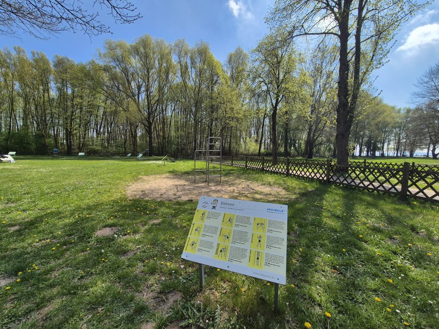 Fitnessparcour Klink, © Gina Schulenberg