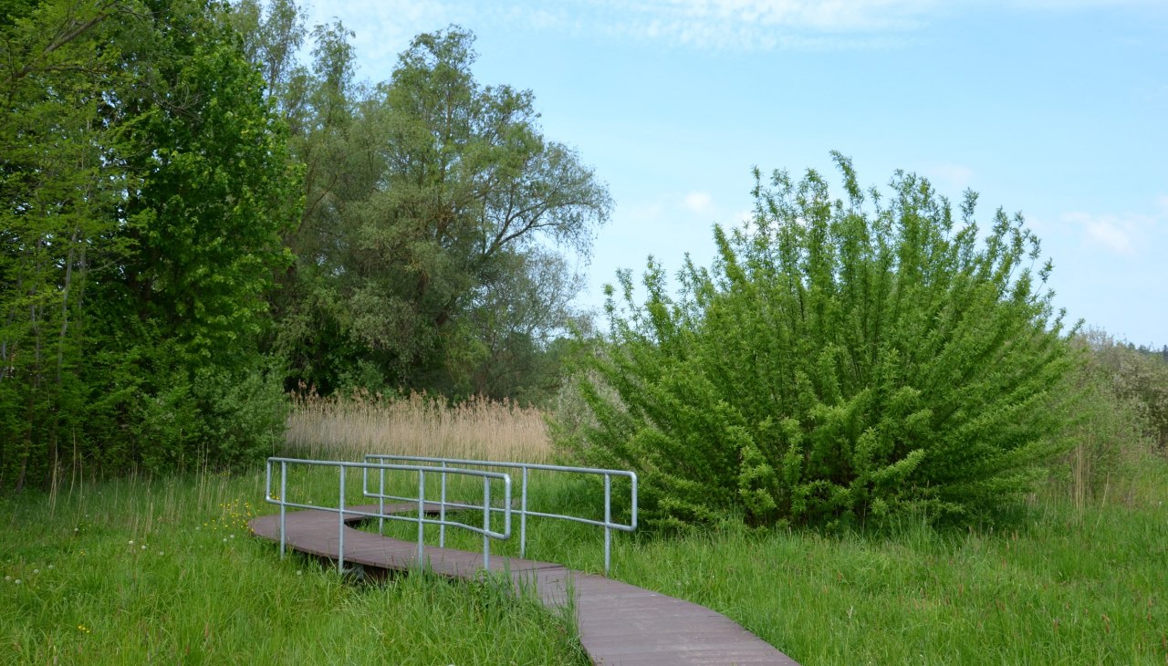 Der Start ist direkt vom Parkplatz Strelitzer Straße/Ortseingang  möglich, © Kurverwaltung FSL