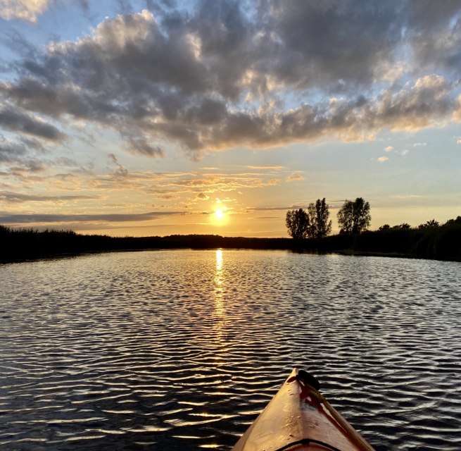 Kajaktouren zum Sonnenaufgang - und Untergang, &copy; TMH