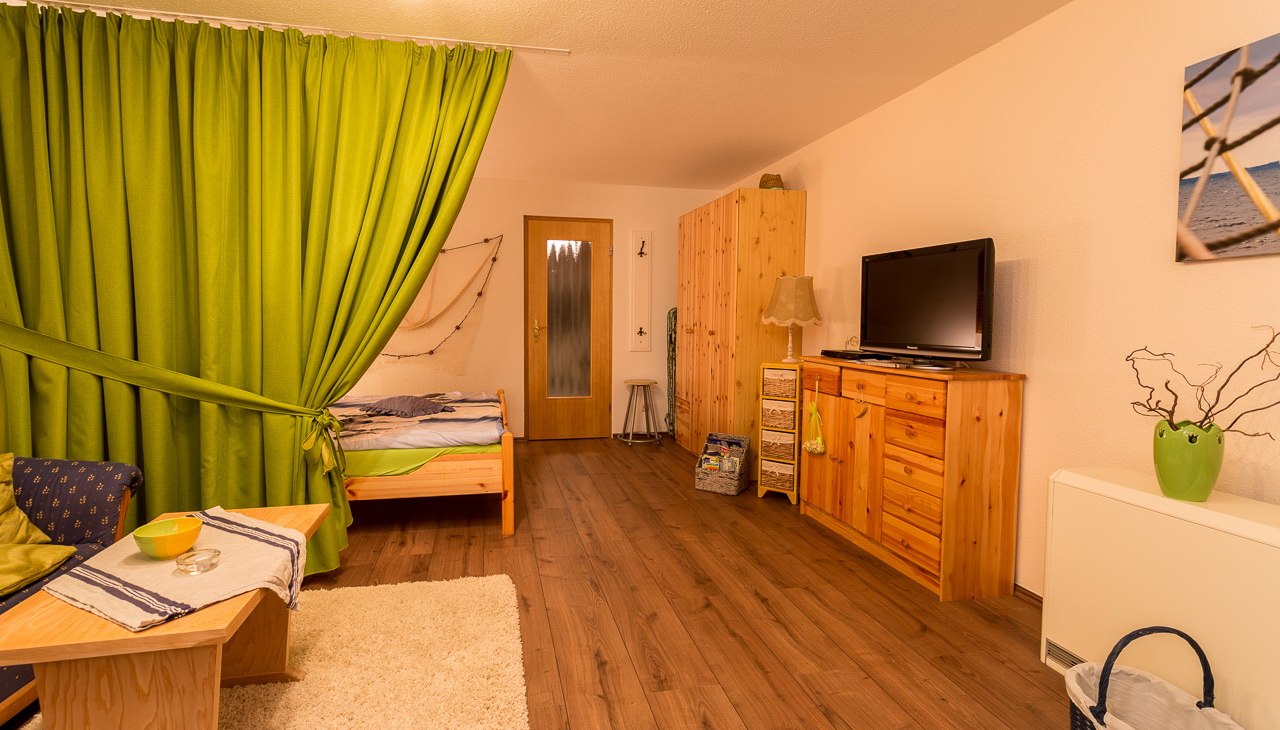 Woon- en slaapgedeelte, &copy; Fotografie Sebastian John