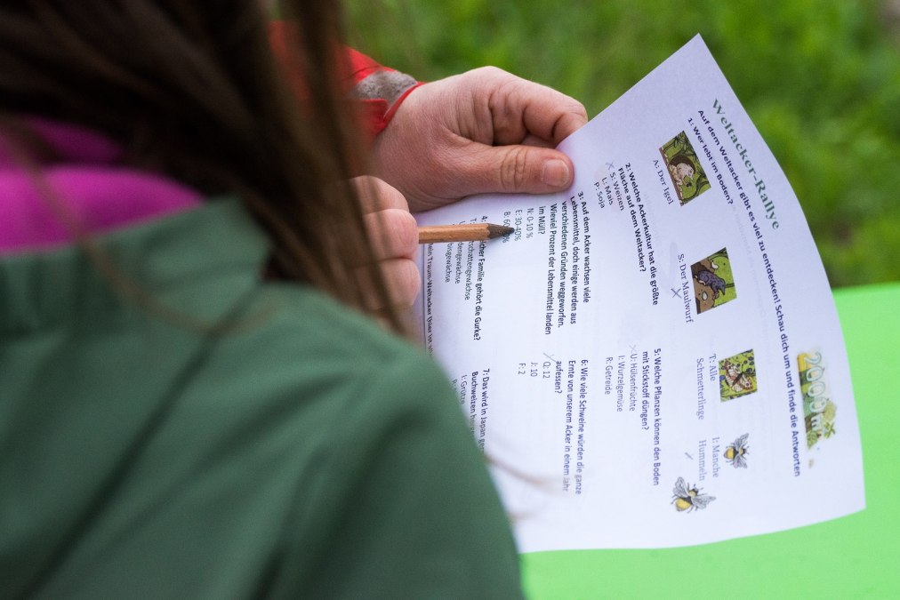 Saatgutstation am Weltacker, © Lena Willisch Saatgutstation am Weltacker, © Lena Willisch