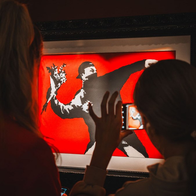 Banksy - A Vandal Turned Idol, © Anne Schulz