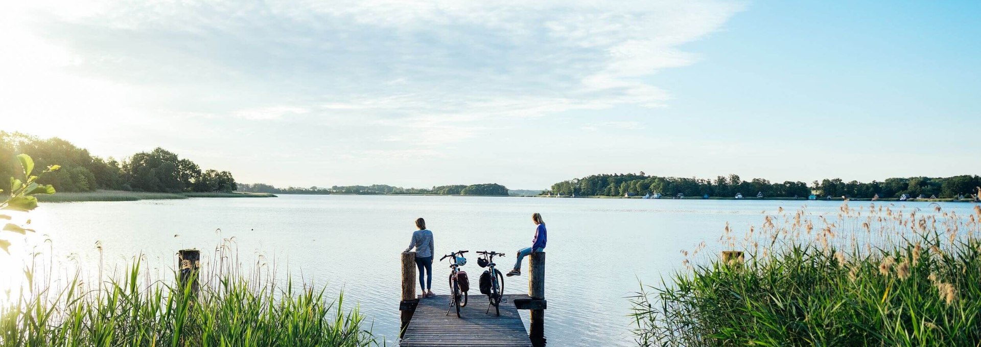 Natur genießen in Krakow am See mit Blick aufs Wasser, © TMV/Gänsicke