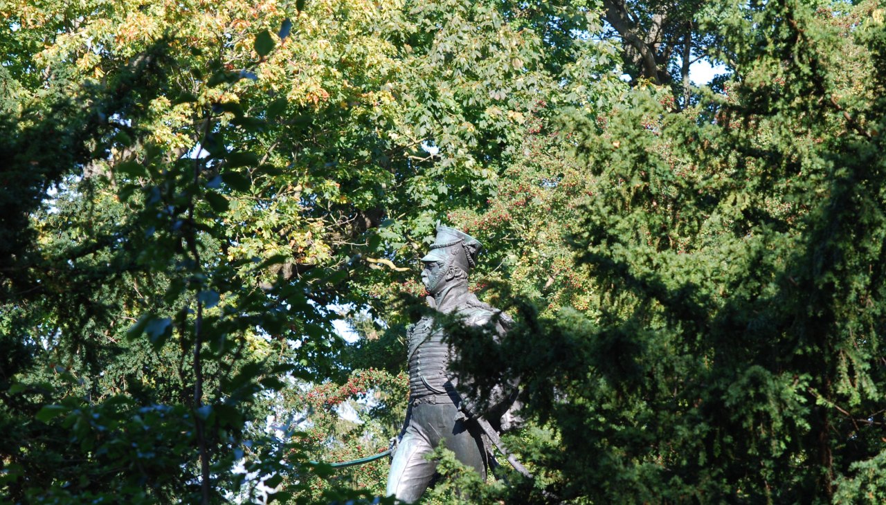 Schill-Denkmal, © Tourismuszentrale Stralsund Schill-Denkmal, © Tourismuszentrale Stralsund