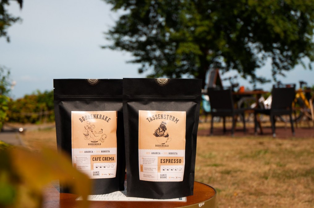 Kaffeespezialitäten auch zum Mitnehmen, © BODDENGOLD
