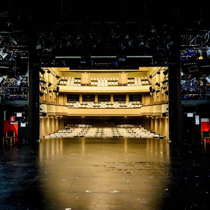 Blick hinter die Kulissen - Theaterf&uuml;hrung, &copy; Peter van Heesen