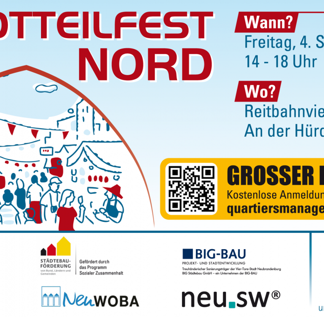 Plakat Stadtteilfest Nord // © ASB Plakat Stadtteilfest Nord // © ASB