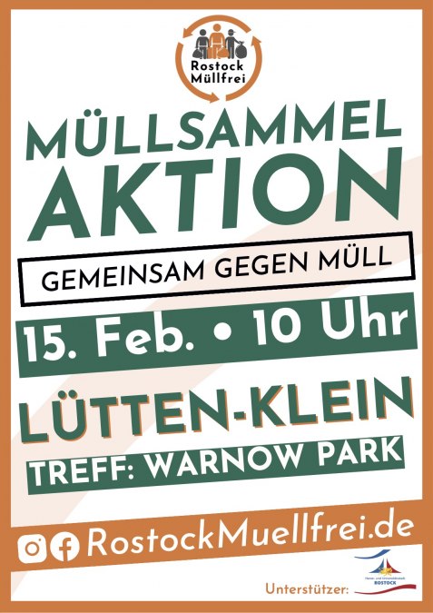 Plakat, &copy; Rostock M&uuml;llfrei e.V.