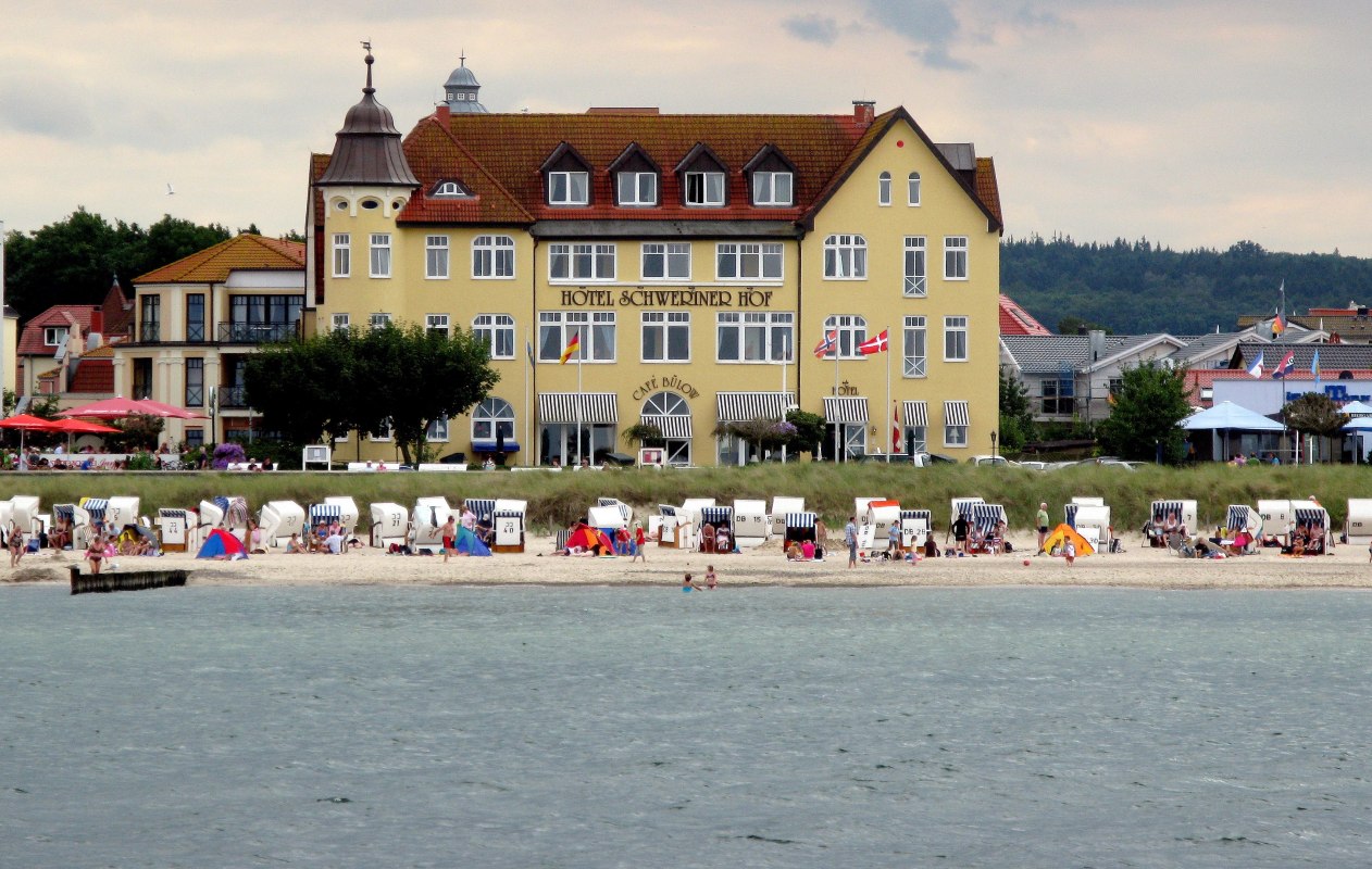 Hotel Schweriner Hof vom Meer // &copy; Stefan Bodin